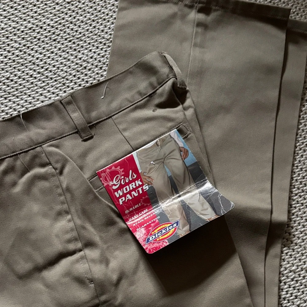 Pants girls size 10 new 60% cotton 40% polyester Dickies